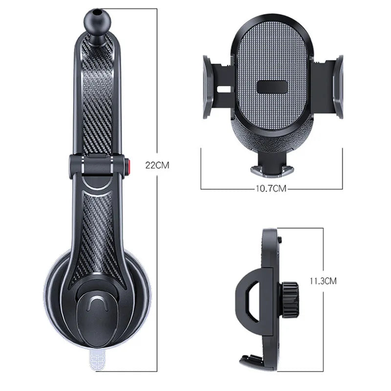 2023 Universal Car Phone Holder 360° Dashboard Mobile For Auto Gadget Byd Atto 3 Accessories Motorcycle Gps Car Stuff Bmw X7