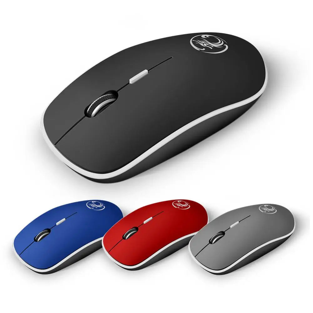 iMice Wireless Mouse Silent Computer Mouse 1600 DPI Ergonomic Mause Noiseless Sound USB PC Mice Mute Wireless Mice for Laptop