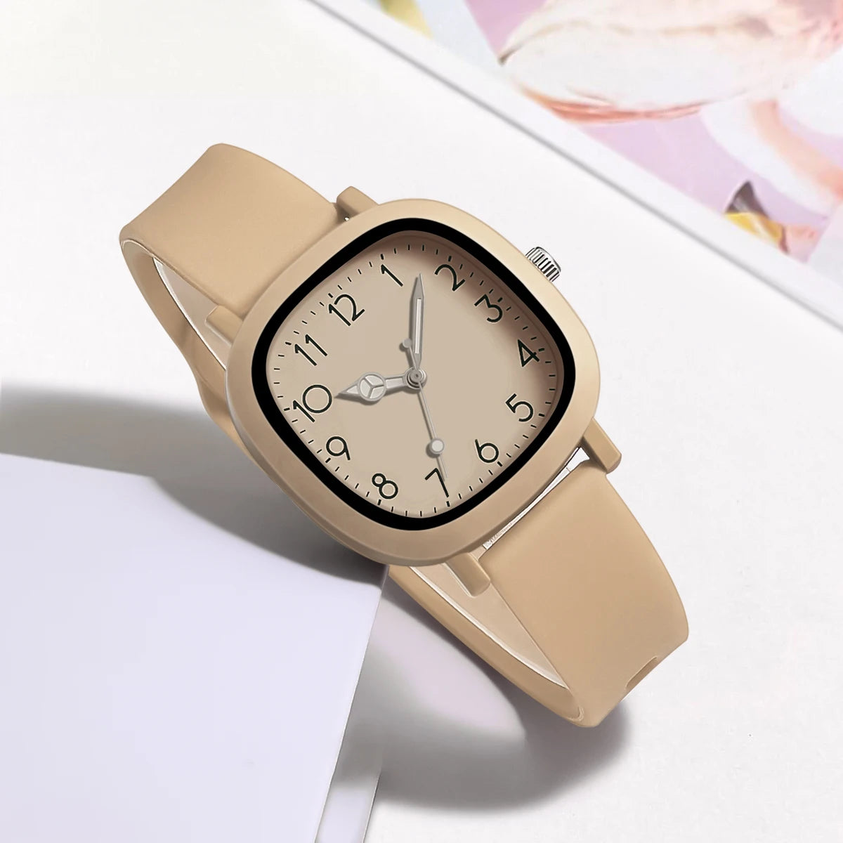 Fashion Women Watch Silicone Quartz Wristwatches For Women Clock Christmas Gift Valentine's Day Ladies Watches Reloj Mujer