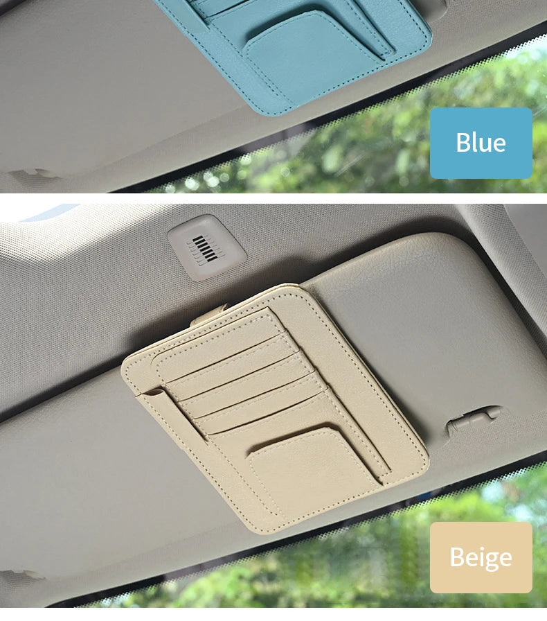 Car Sun Visor Organizer Multi-pocket Interior Accessories For Car Stuff Bmw X3 G01 Internal Spare Parts Cup Holder Car G80