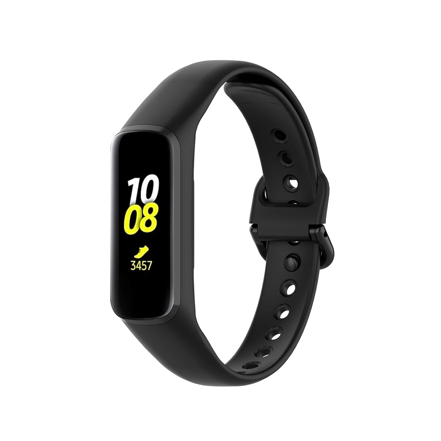 Black Strap For Samsung Galaxy Fit2 SM-R220 Silicone Watchband Replacement bracelets Super Light Wristband Accessories