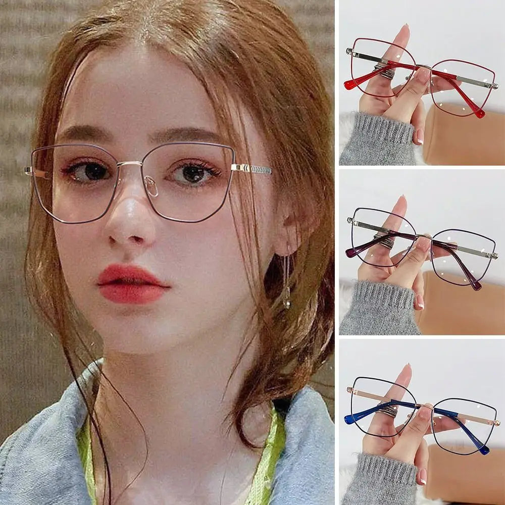 Fashion Square Eyeglasses Blue Light Blocking Women Designers Eyeglasses Optical Spectacle Computer Eye Protection Glass Eyewear