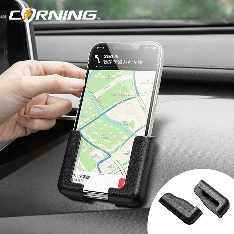 Portable Car Holder Universal Bracket Mobile Phone Stearing Weal Stuff Gadgets Interior Accessories For Mounts Automobiles Parts