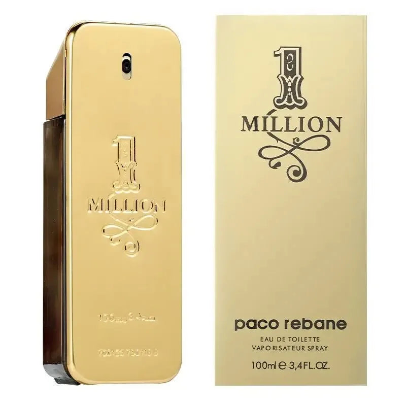 2024 New Soft Golden Millionaire Men'S Seductive Leather Notes Best Gifts for Men and Women 100ml Festival Birthday Gift