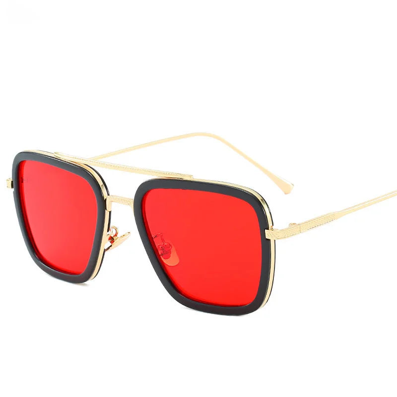 Tony Stark Glasses Men Women Sunglasses Iron man Eyewear Steampunk Sun Glasses Male Goggles