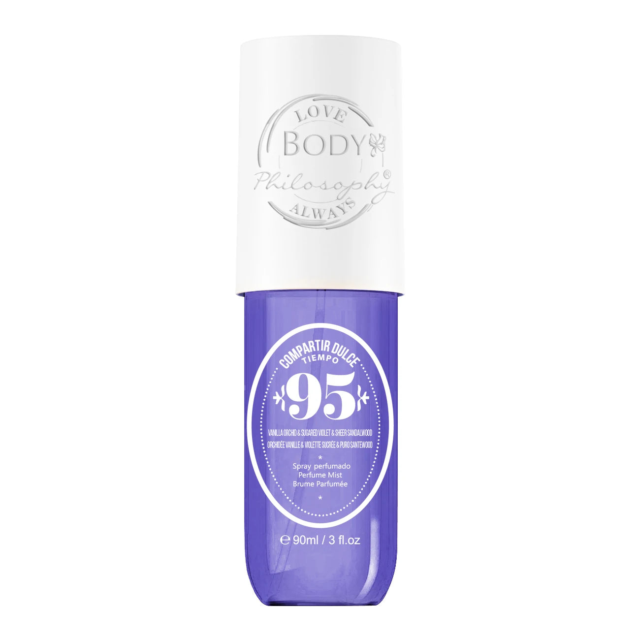 90ML 3.0FL.OZ Fragrance Hair & Body Mist, Inspired by SOL Gourmand Body Spray For Women, Uplifting Scent Vanilla Perfume