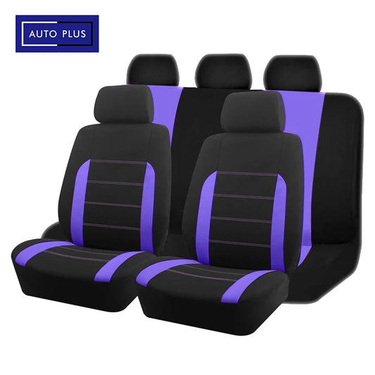 AUTO PLUS Universal Fabric Car Seat Covers Fit For Most Car Suv Truck Van Car Accessories Interior Seat Covers Car