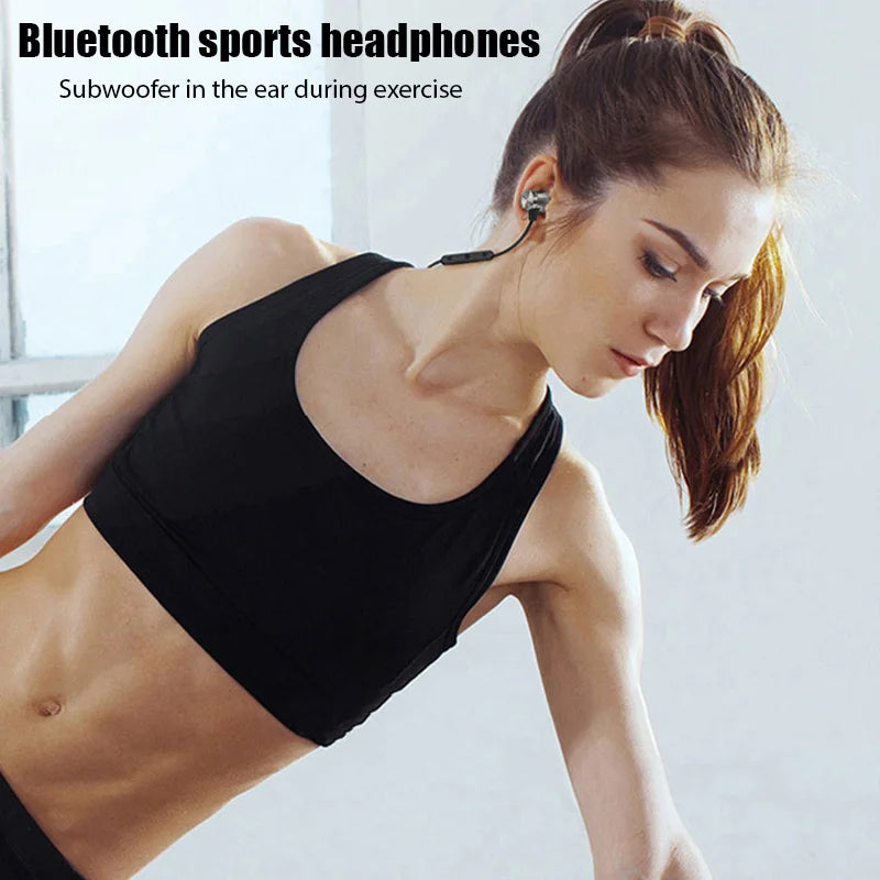 # XT-11 Bluetooth 4.2 Wireless Earphone Sports Headset Waterproof Earbuds Neckband Magnetic Headphone With Mic For Samrtphones