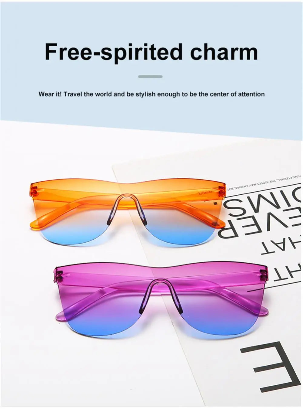 Gradient Sunglasses Eyes Polarized Eyewear For Women Men Pc Driving Sunglasses Outdoor Oversized Shades Oculos De Sol