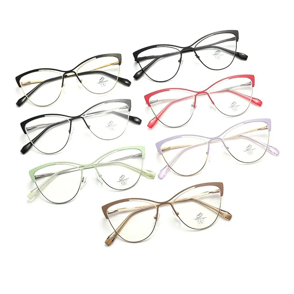 Blue Light Blocking Women Designers Eyeglasses Optical Spectacle Computer Eye Protection Glass Fashion Eyewear