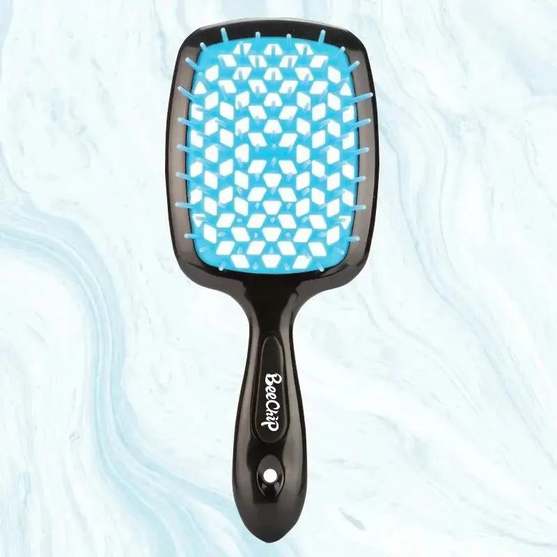 Head Massage Hollow Comb Honeycomb Comb Wet And Dry Fluffy Styling Rib Comb Anti-Hair Loss Scalp Massage Air Cushion Comb