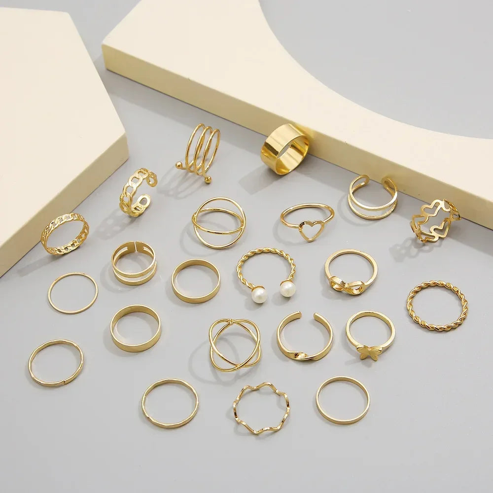 22 pcs ring set