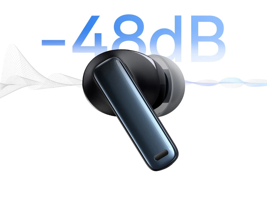 Baseus Bowie M2s ANC Earphone Bluetooth 5.3 Hybrid -48dB Noise Cancellation Wireless Headphone Support 3D Spatial Audio Earbuds