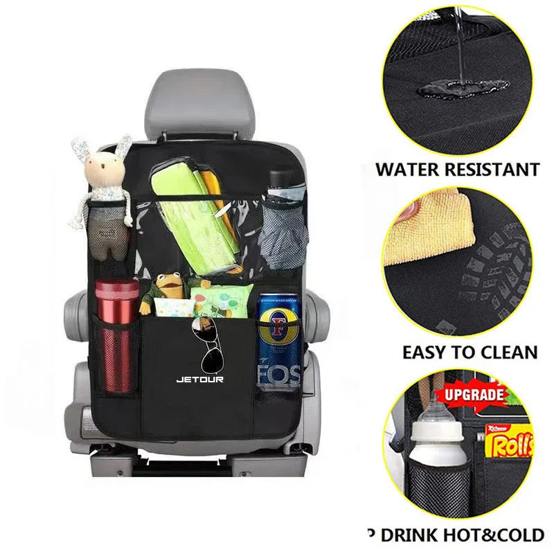 Auto Seat Back Multi Pocket Storage Bag for Chery Jetour X70 X70SM X90 X95 car Accessories Stowing Tidying Pocket Interior