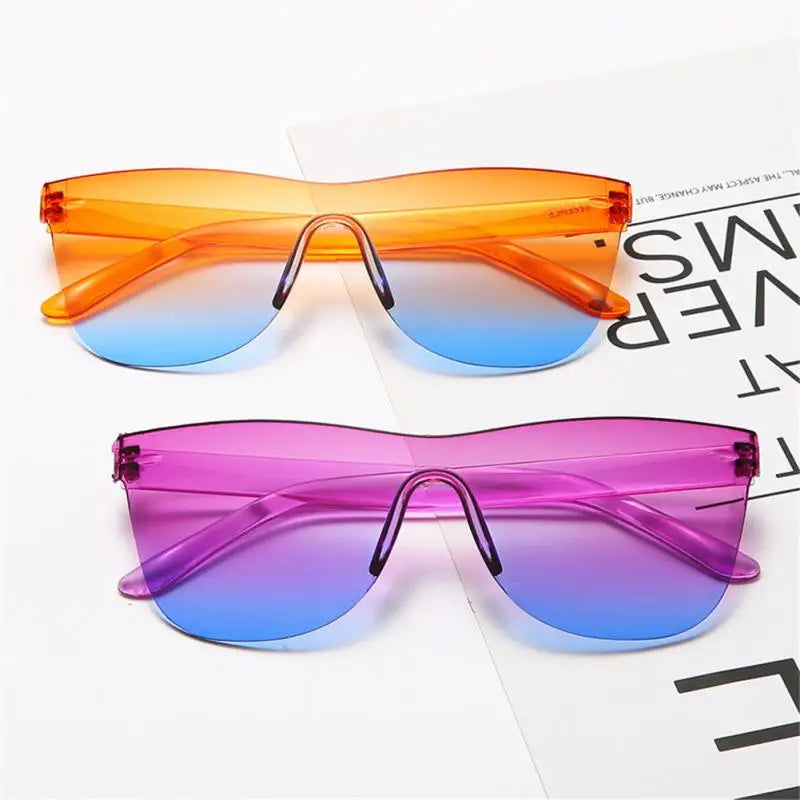 Gradient Sunglasses Eyes Polarized Eyewear For Women Men Pc Driving Sunglasses Outdoor Oversized Shades Oculos De Sol