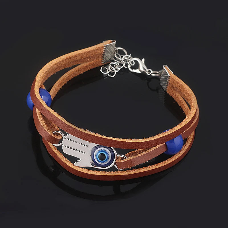 Game The Last of Us 2 Part II Bracelet Ellie Dina Bracelet Devil's Eye Blue Bead Bracelets Handmade Jewelry Accessories For Fans