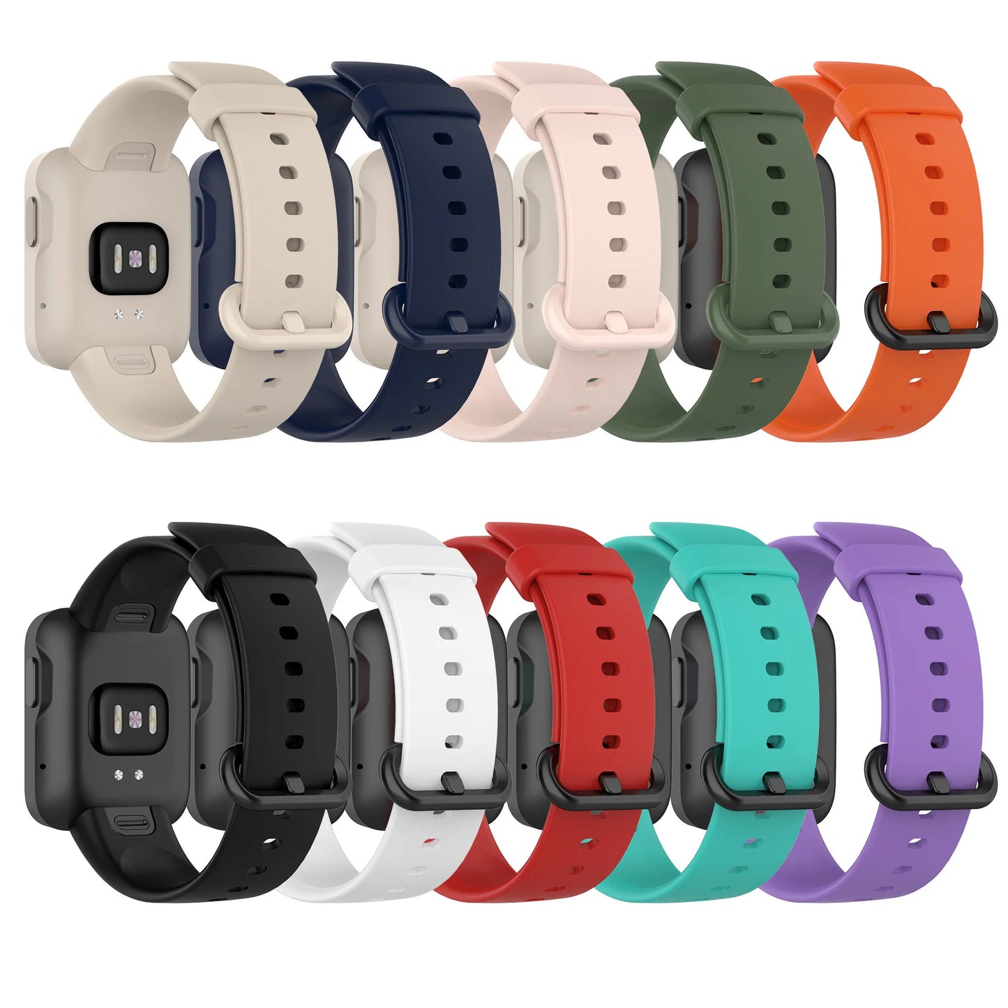 Strap For Xiaomi Mi Watch Lite sport Silicone SmartWatch Replacement watchband Bracelet correa mi watch lite Redmi Watch strap