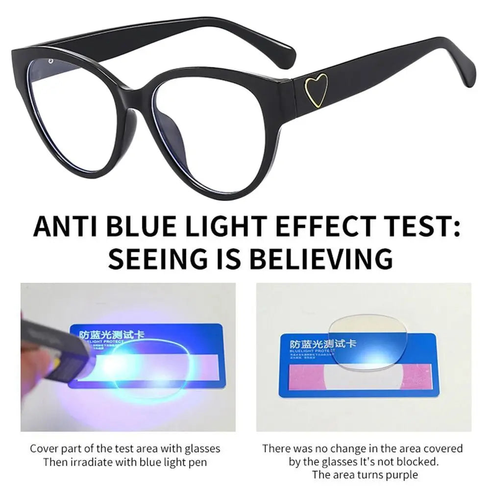 Blue Light Blocking Women Designers Eyeglasses Optical Spectacle Computer Eye Protection Glass Fashion Eyewear