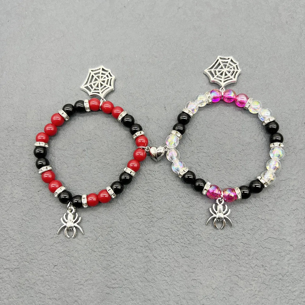 2pcs/set Fashion Couple Beads Bracelet Tv Girl Matching Bracelets Who Really Cares Album Inspired Bracelets Friends Jewelry Gift