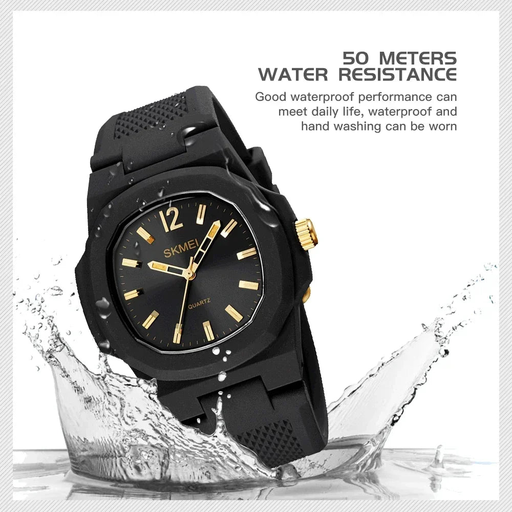 SKMEI 1717 Time Male Clock Waterproof relogios masculinos Casual Men Quartz Watch Fashion Sport Mens Wristwatches