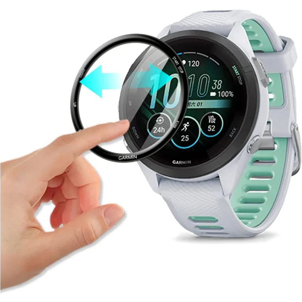 Full Protective Film For Garmin Forerunner 265 265S Fenix 7X 7S 7 Screen Protector Films Clear TPU Soft Cover 3D Soft Flexible