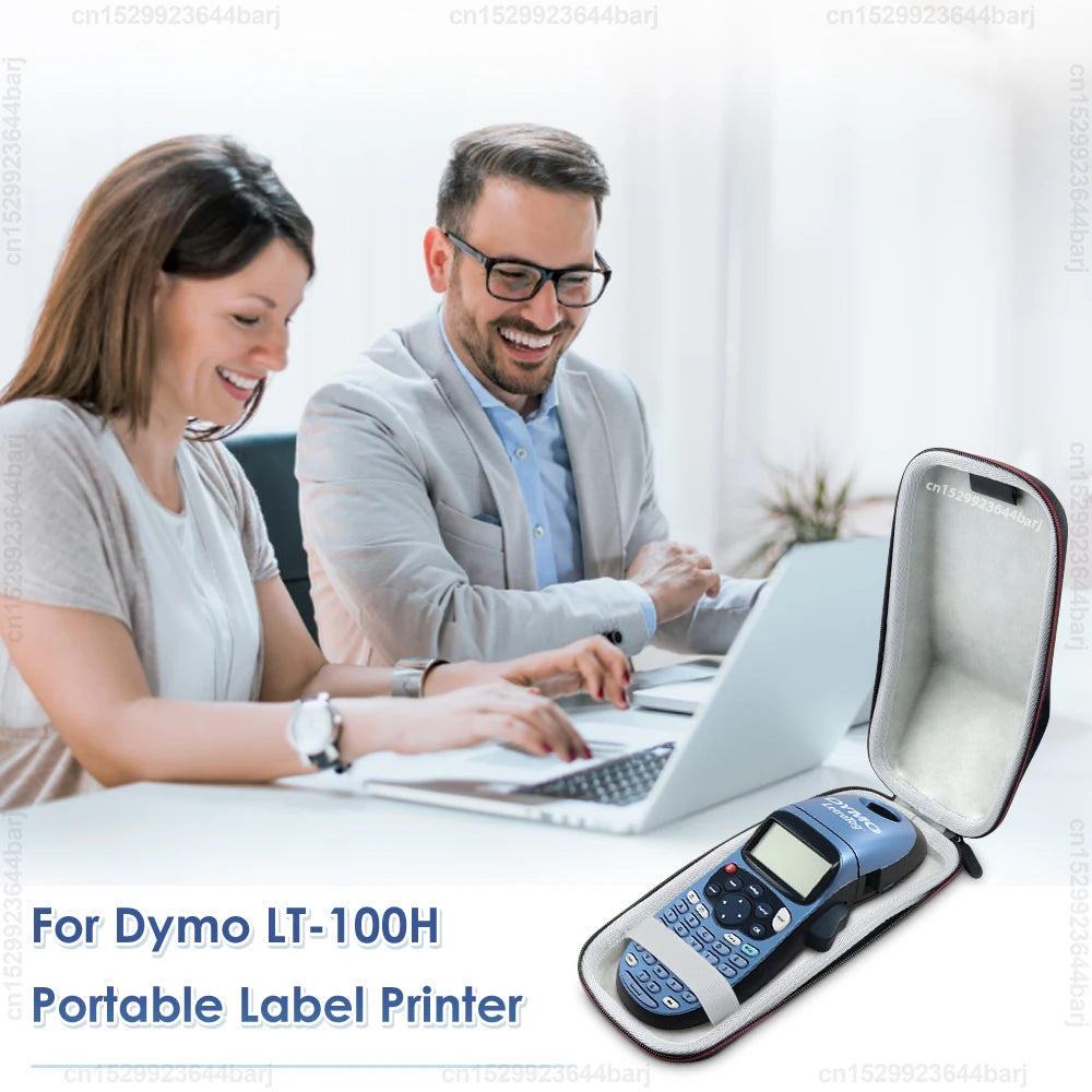 Inkless Label Maker Dymo LetraTag LT100H LT-100H Label Printer Handheld Self-adhesive Sticker Printer with Dymo 12mm LT Tape